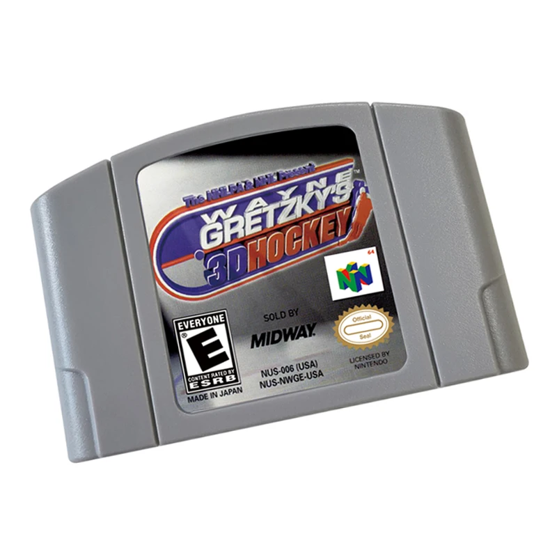 Wayne Gretzky's 3D Hockey - Kawasaki Jet Ski 64 Bit Video Game Cartridge US Version For N64 Game Console
Wayne Gretzky's 3D Hockey - Kawasaki Jet Ski 64 Bit Video Game Cartridge US Version For N64 Game Console