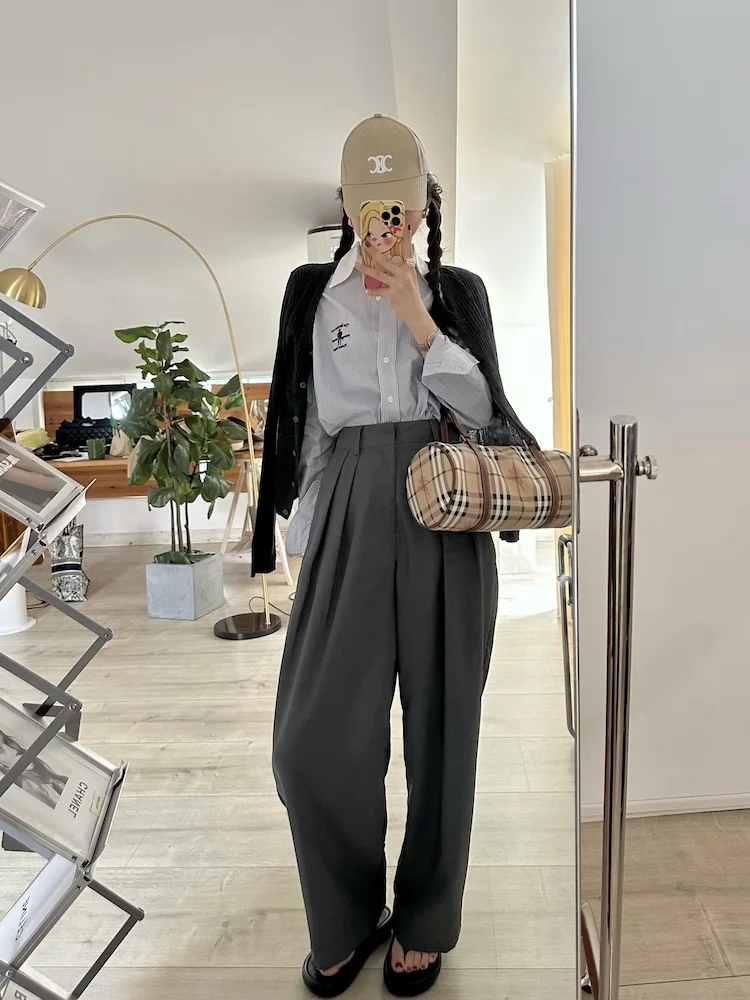 Moizj High Waist Wide Leg Suit Pants Ultra Breathable Lazy Sle Long Casual Trousers Floor Length Polyester Ladies Pants
Moizj High Waist Wide Leg Suit Pants Ultra Breathable Lazy Sle Long Casual Trousers Floor Length Polyester Ladies Pants