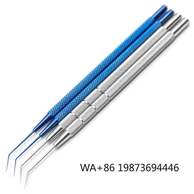 Semi-sharp Tip Iris Repositor Spatulas for Intraocular Iris Reset Microsurgery
Semi-sharp Tip Iris Repositor Spatulas for Intraocular Iris Reset Microsurgery