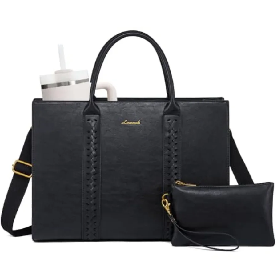Laptop Tote Bag for Women Vintage Leather Work Bags 17 inch Laptop Bag Waterproof Professional Computer Bag Business Office Bri
Laptop Tote Bag for Women Vintage Leather Work Bags 17 inch Laptop Bag Waterproof Professional Computer Bag Business Office Bri
