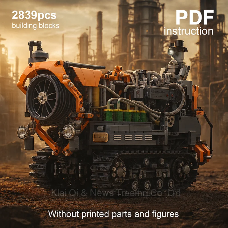 Educational Toys Gift Steampunk Tractor Vehicle Model Building Blocks Set DIY Assembly Bricks Machinery Collection
Educational Toys Gift Steampunk Tractor Vehicle Model Building Blocks Set DIY Assembly Bricks Machinery Collection