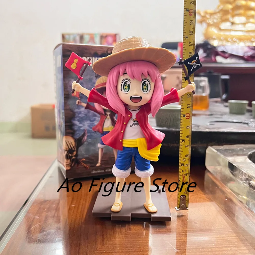 18cm Spy X Family Anya Forger Action Figure Cos Luffy Straw Hat Referee Commander Kawaii Dolls Statue Model Collection Toy Gifts
18cm Spy X Family Anya Forger Action Figure Cos Luffy Straw Hat Referee Commander Kawaii Dolls Statue Model Collection Toy Gifts