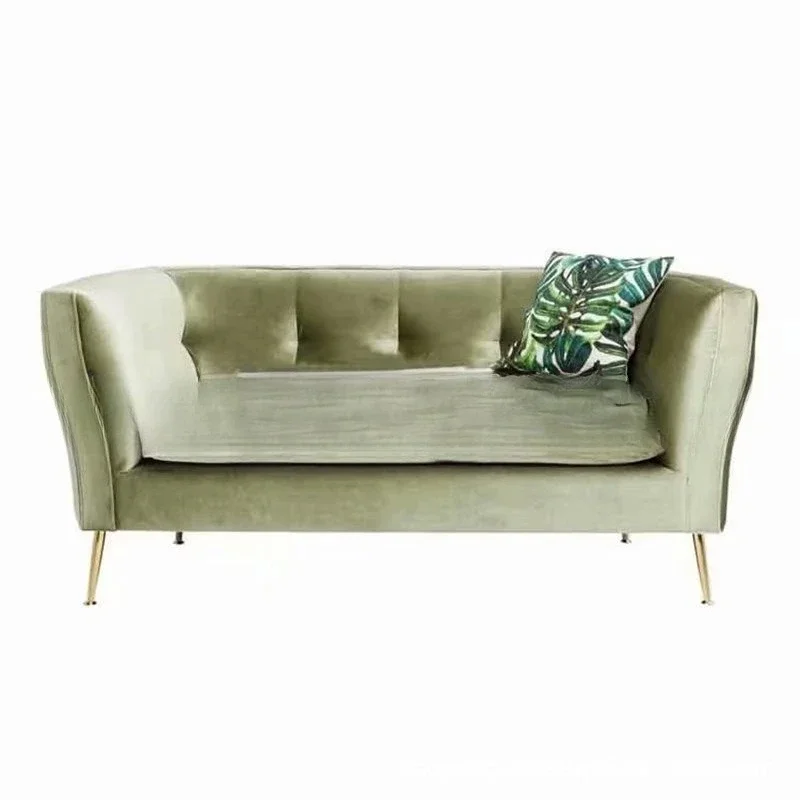 Nordic velvet three-person furniture fashion creative club reception cafe leisure sofa
Nordic velvet three-person furniture fashion creative club reception cafe leisure sofa