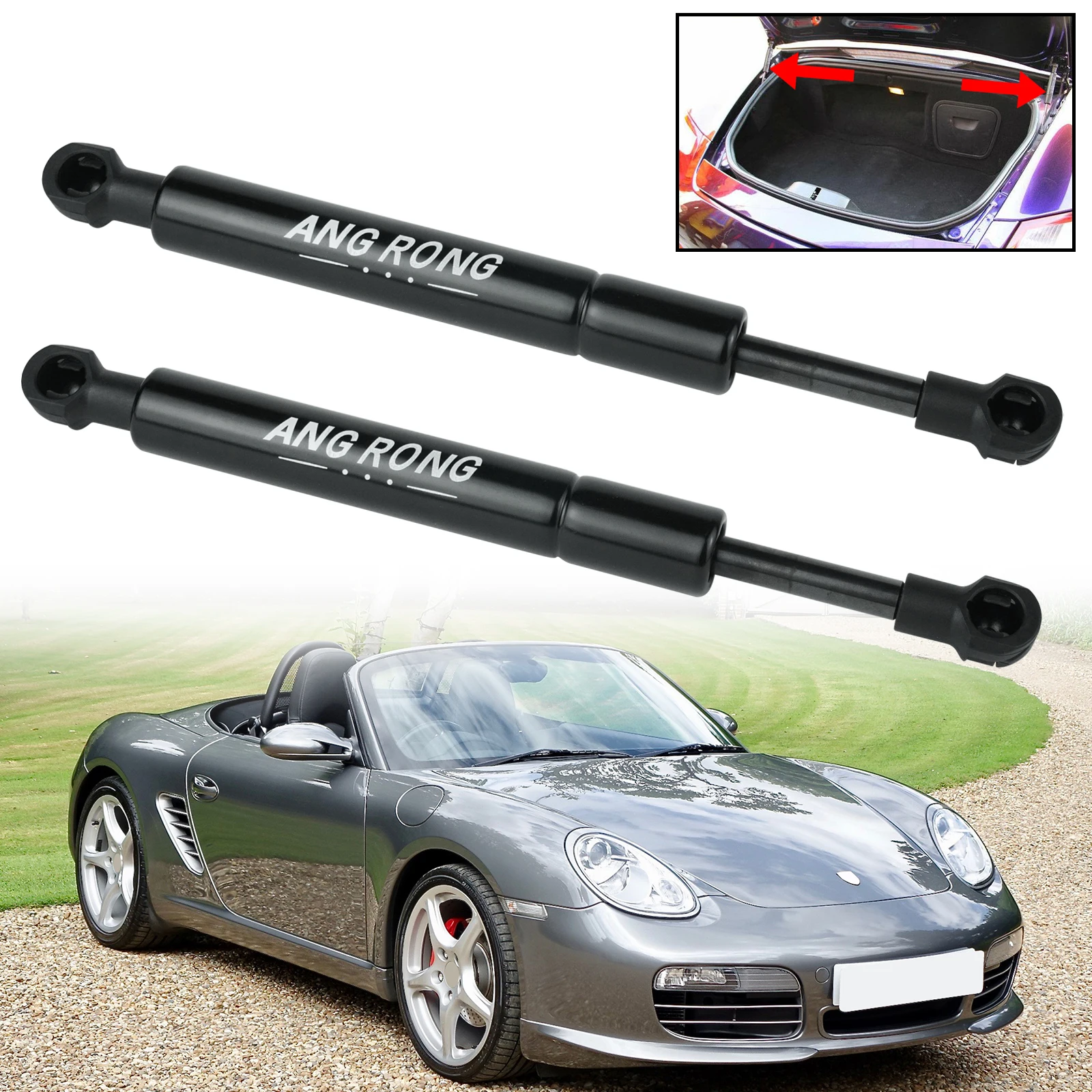 2x Front Bonnet Hood Gas Struts Spring 98751255101, 98751255105 For Porsche Boxster 987 Convertible 2004-2011
2x Front Bonnet Hood Gas Struts Spring 98751255101, 98751255105 For Porsche Boxster 987 Convertible 2004-2011