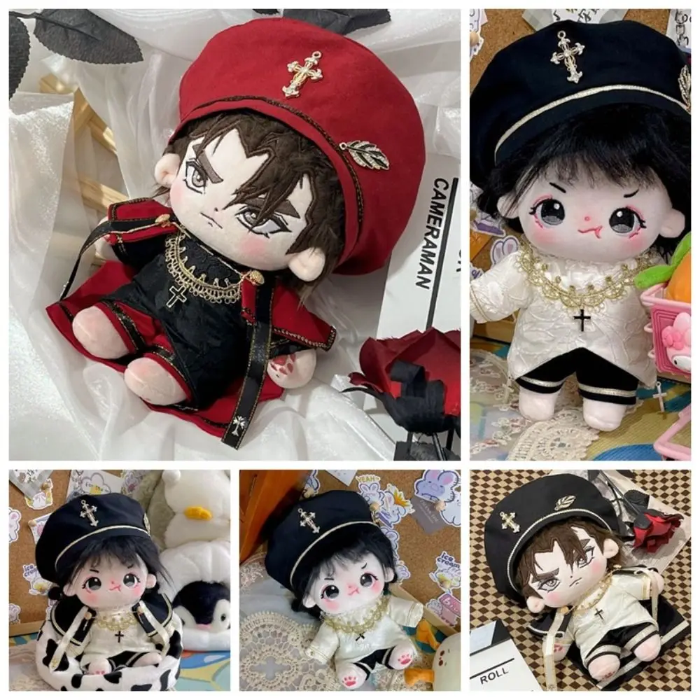 Cross 20cm Cotton Doll Clothes Knight Pattern Beret 20cm Doll Clothes Suit Shawl Mini Clothes Cute Doll 20cm Clothes Photo Props
Cross 20cm Cotton Doll Clothes Knight Pattern Beret 20cm Doll Clothes Suit Shawl Mini Clothes Cute Doll 20cm Clothes Photo Props