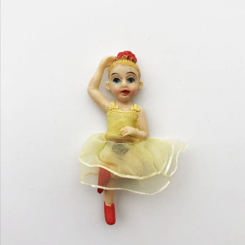 Fridge Magnet Personalized French Ballet Girl Creative Cultural Landscape Decoration Message Stickers Tourism Souvenir
Fridge Magnet Personalized French Ballet Girl Creative Cultural Landscape Decoration Message Stickers Tourism Souvenir