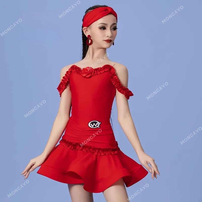 Professional Children Latin Dance Dress Girls Latin Practice Dress Dance Clothes Kids Competition Performance Latin Dance Skirt
Professional Children Latin Dance Dress Girls Latin Practice Dress Dance Clothes Kids Competition Performance Latin Dance Skirt