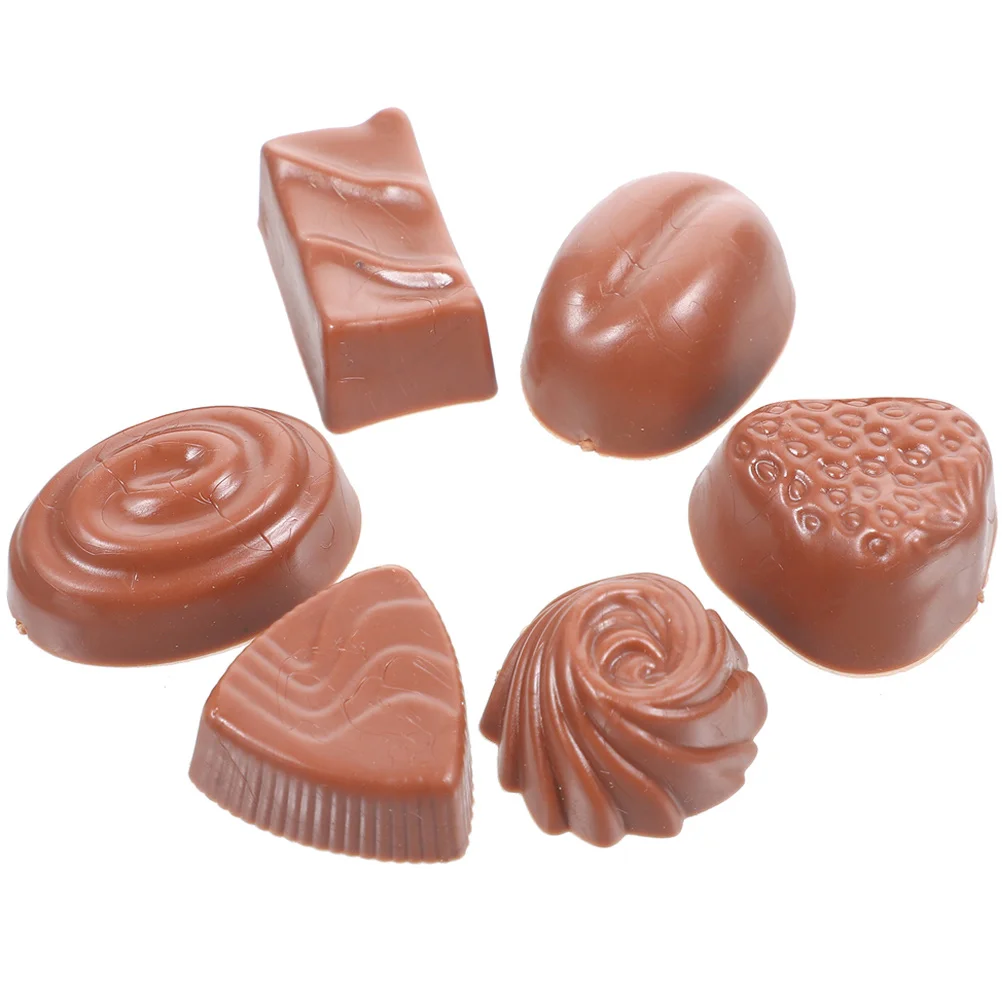 6 Pcs Simulation Chocolate Candies Small Fake Children Accessory Model Simulated Toy
6 Pcs Simulation Chocolate Candies Small Fake Children Accessory Model Simulated Toy