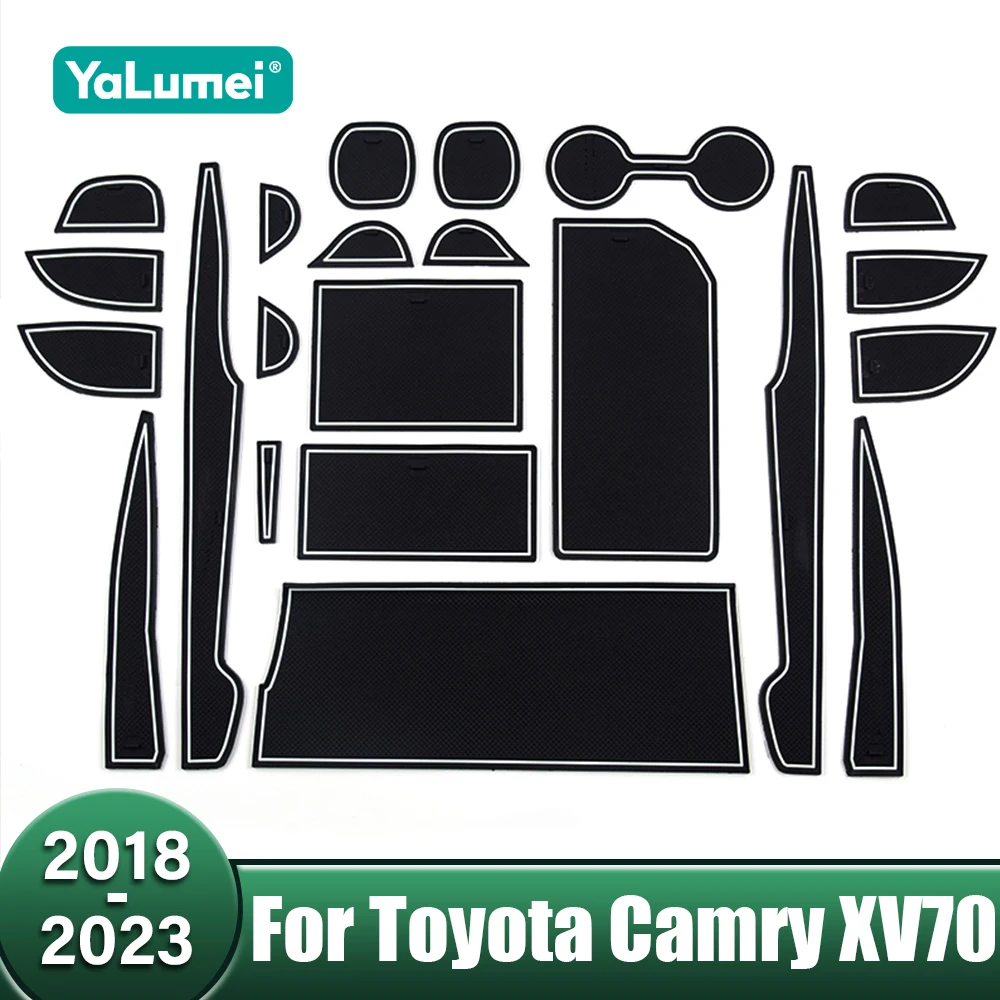 Car Door Slot Mat Gate Groove Mats Cup Coaster Anti-Slip Pad Accessories For Toyota Camry XV70 70 2018 2019 2020 2021 2022 2023
Car Door Slot Mat Gate Groove Mats Cup Coaster Anti-Slip Pad Accessories For Toyota Camry XV70 70 2018 2019 2020 2021 2022 2023