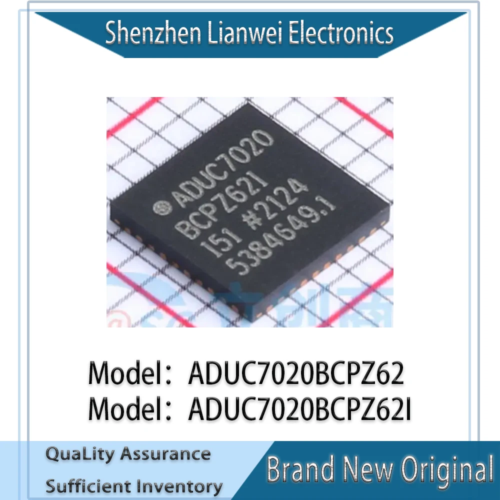 100% New Original ADUC7020BCPZ62 ADUC7020 ADUC7020BCPZ62I IC MCU Chipset LFCSP-40
100% New Original ADUC7020BCPZ62 ADUC7020 ADUC7020BCPZ62I IC MCU Chipset LFCSP-40