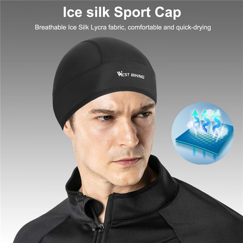 WEST BIKING Spring Summer Motorcycle Hat UV Protection Helmet Liner Sweat Cap Breathable Outdoor Sport Cycling Running Equipment
WEST BIKING Spring Summer Motorcycle Hat UV Protection Helmet Liner Sweat Cap Breathable Outdoor Sport Cycling Running Equipment