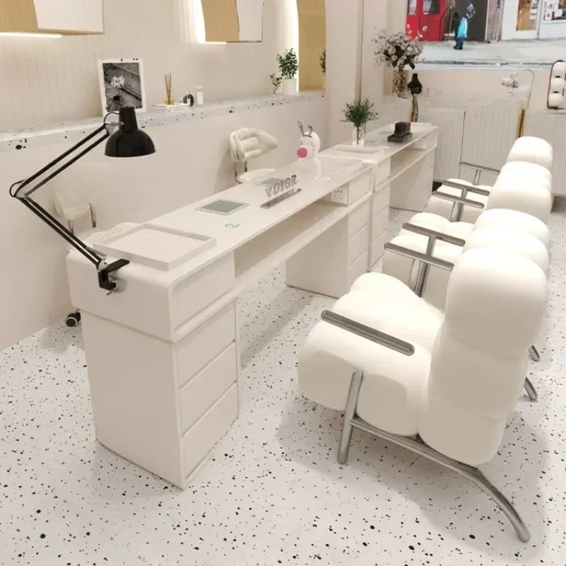 Luxury Nail Tables Manicure Professional Beauty Salon Vacuum Nail Tables Desk Modern Women Nail Tech Supplies MR50NT
Luxury Nail Tables Manicure Professional Beauty Salon Vacuum Nail Tables Desk Modern Women Nail Tech Supplies MR50NT