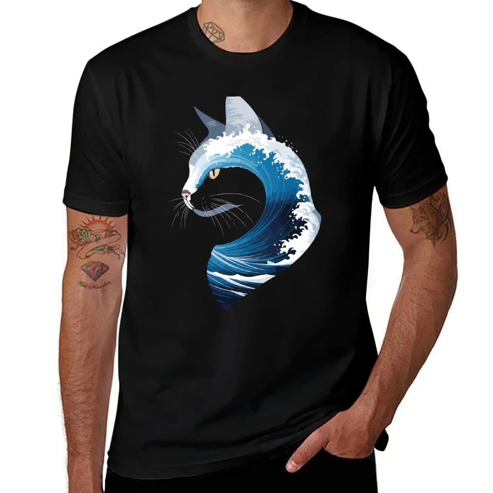 Cat Wave Art for Ocean Lovers and Cat Enthusiasts T-Shirt man t shirt cotton man graphic t shirt
Cat Wave Art for Ocean Lovers and Cat Enthusiasts T-Shirt man t shirt cotton man graphic t shirt