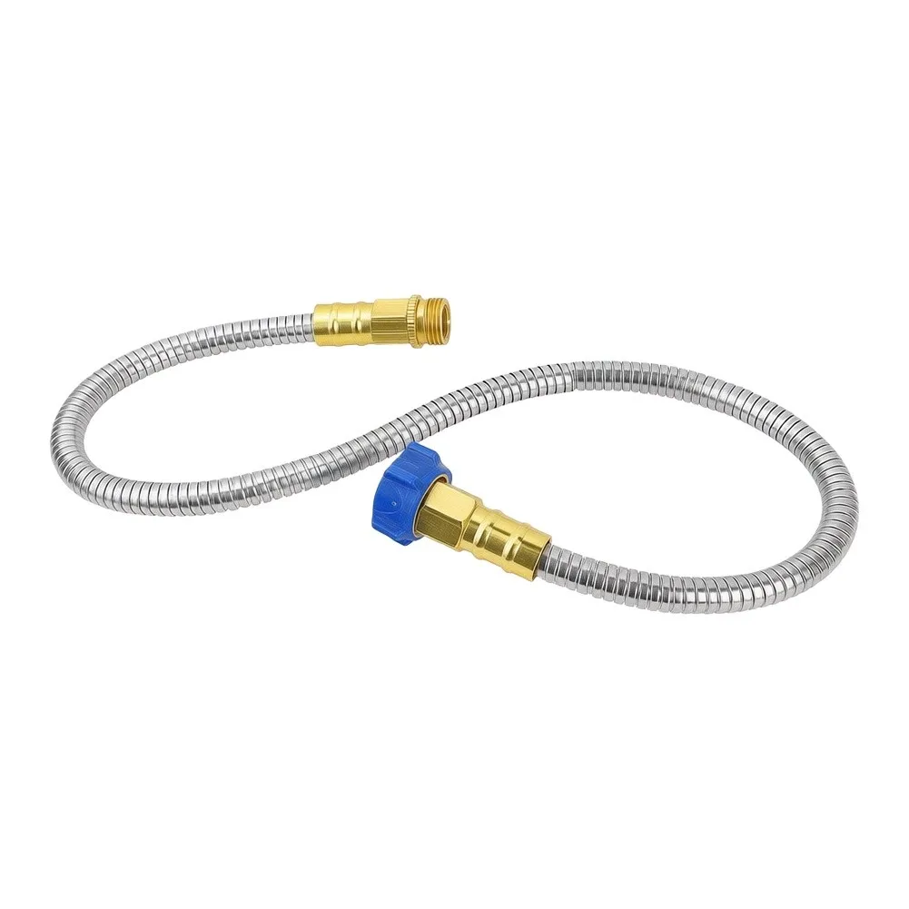 3FT RV Water Hose 3/8" Stainless Steel Water Line With Sealing Washer PTFE Tape RV Accessories
3FT RV Water Hose 3/8" Stainless Steel Water Line With Sealing Washer PTFE Tape RV Accessories