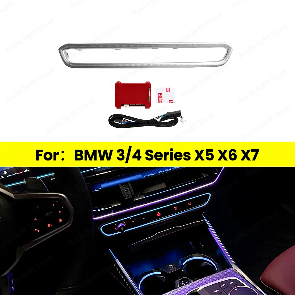 Auchi 11 Color Ambient Light Central Control Console Button Rack Ambient light For BMW G20 G22 G26 X5 X6 X7 G05 G06 G07 Car
Auchi 11 Color Ambient Light Central Control Console Button Rack Ambient light For BMW G20 G22 G26 X5 X6 X7 G05 G06 G07 Car