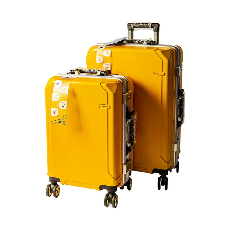 Modern Aluminum Frame Check-In Suitcase Large Capacity, Waterproof, Quiet Wheels, Fashion Design for Business/Trip Cabin Luggage
Modern Aluminum Frame Check-In Suitcase Large Capacity, Waterproof, Quiet Wheels, Fashion Design for Business/Trip Cabin Luggage