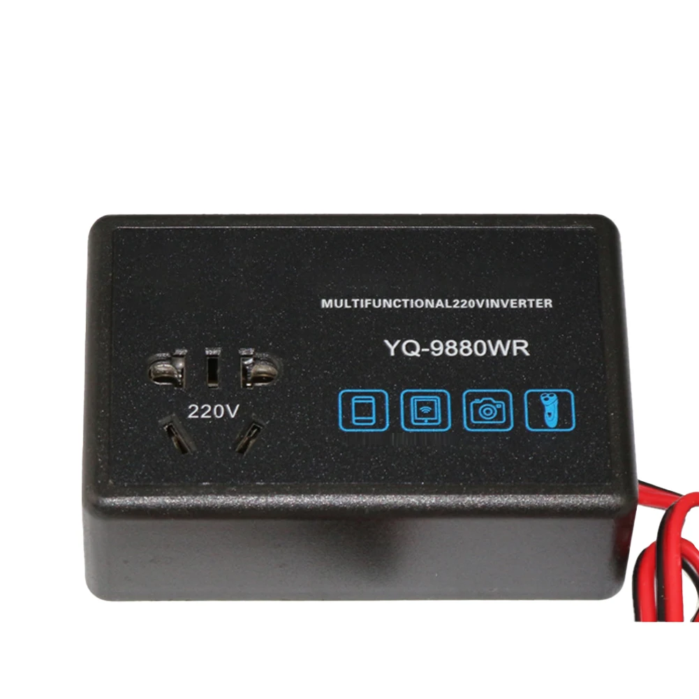 Car Power Inverter 12V/24V TO 220V Converter 200W Multi-function Charger Socket Fast Charger Car Power Converter
Car Power Inverter 12V/24V TO 220V Converter 200W Multi-function Charger Socket Fast Charger Car Power Converter