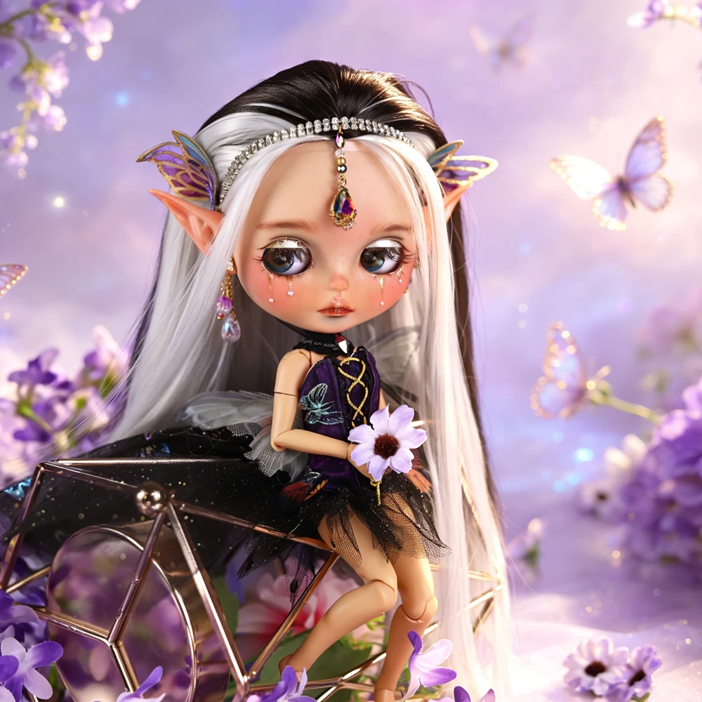 ICY DBS Blyth Doll 1/6 BJD Brown Jellyfish Head Straight Hair Custom Hand drawn Face Shell Carving Eyebrow, Lips, and Face Gift
ICY DBS Blyth Doll 1/6 BJD Brown Jellyfish Head Straight Hair Custom Hand drawn Face Shell Carving Eyebrow, Lips, and Face Gift