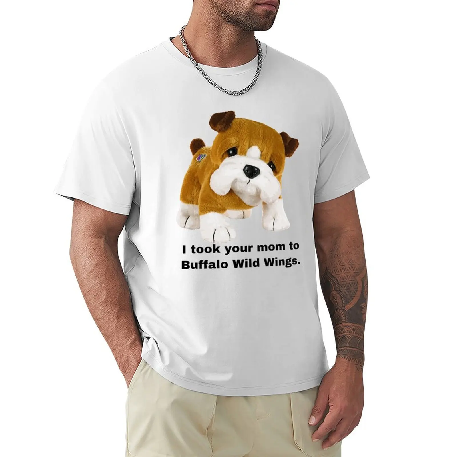Webkinz Bulldog I Took Your Mom to Buffalo Wild Wings T Shirt Harajuku Short Sleeve T-shirt 100% Cotton Graphics Tshirt Tops
Webkinz Bulldog I Took Your Mom to Buffalo Wild Wings T Shirt Harajuku Short Sleeve T-shirt 100% Cotton Graphics Tshirt Tops