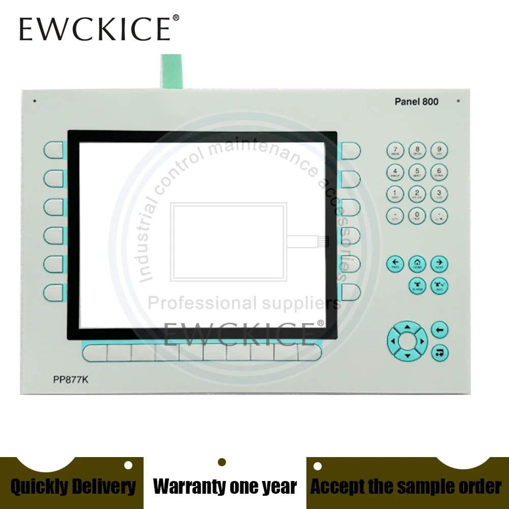 NEW PP877K HMI 3BSE069274R1 PLC Membrane Switch keypad keyboard Industrial control maintenance accessories
NEW PP877K HMI 3BSE069274R1 PLC Membrane Switch keypad keyboard Industrial control maintenance accessories