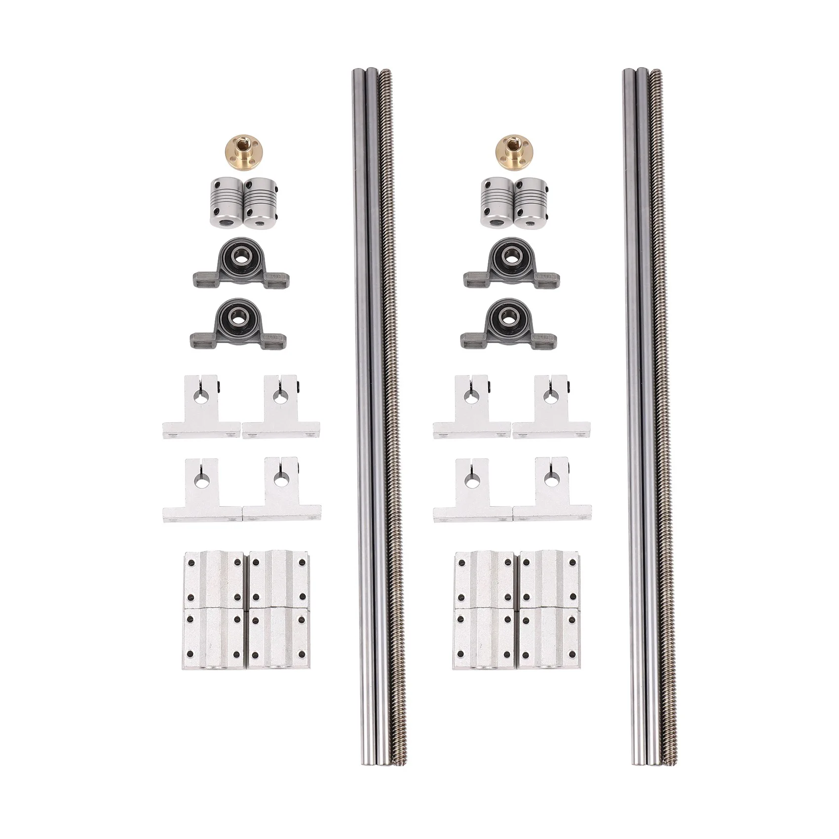 30Pcs 400Mm Optical Axis Guide Bearing Housings Linear Rail Shaft Support Screws Set
30Pcs 400Mm Optical Axis Guide Bearing Housings Linear Rail Shaft Support Screws Set