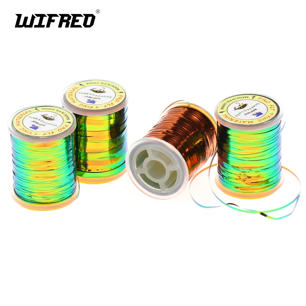 Wifreo Peacock Orange Tinsel 2 Tone Mylar Tinsel Durable Metallic Flat Body Fly Tying Materials For Buzzer Nymph Midges
Wifreo Peacock Orange Tinsel 2 Tone Mylar Tinsel Durable Metallic Flat Body Fly Tying Materials For Buzzer Nymph Midges