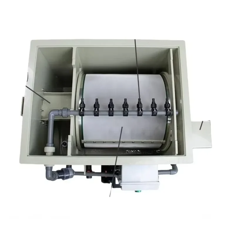 Drum microfilter circulating water filter industrial wastewater filtration purification fish farming processor
Drum microfilter circulating water filter industrial wastewater filtration purification fish farming processor