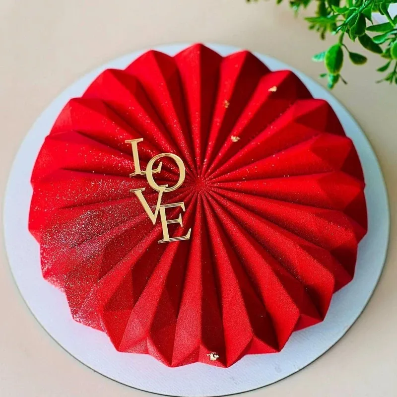 New Lace Mousse Silicone Cake Mold Hot Sale Diamond Lace Round Cake Mould DIY Baking Accessories Bread Oven Tray Reusable Tools
New Lace Mousse Silicone Cake Mold Hot Sale Diamond Lace Round Cake Mould DIY Baking Accessories Bread Oven Tray Reusable Tools
