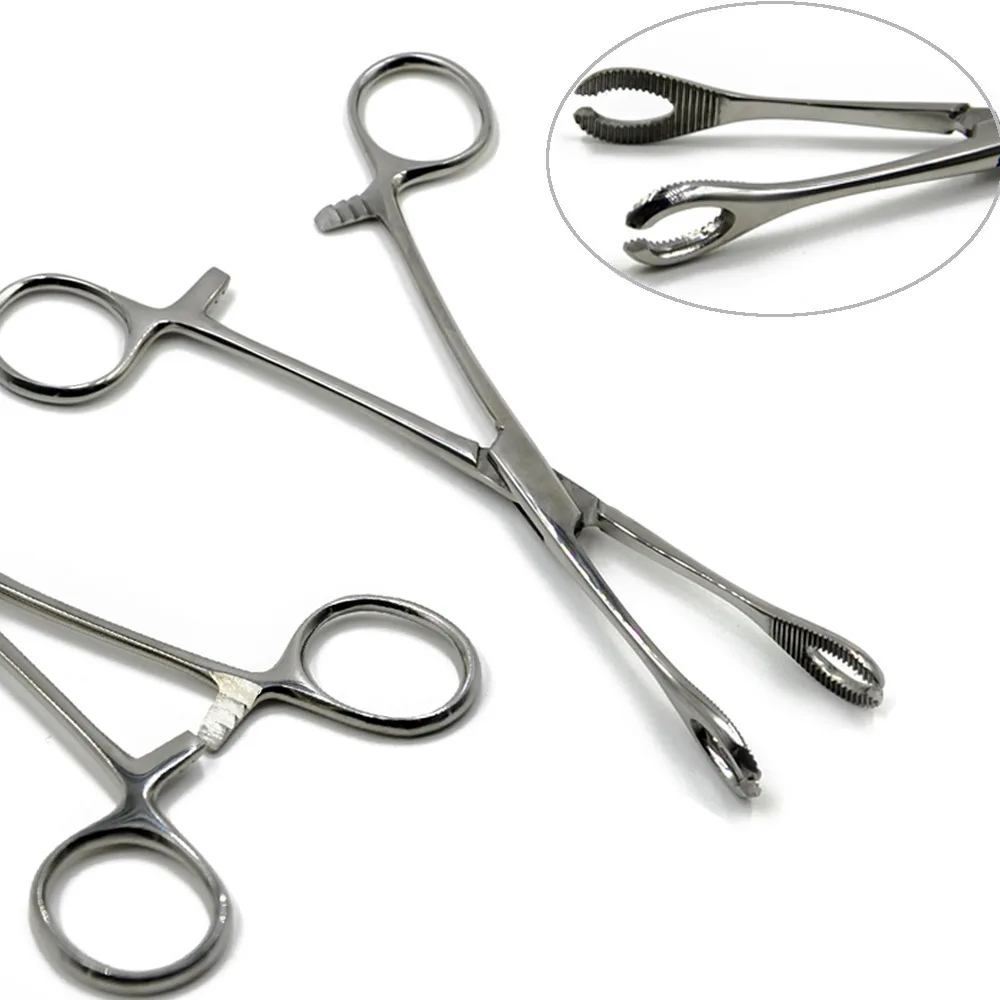 25cm Straight Sponge Forceps, Serrated Jaws Tight Grip Stainless Steel Surgical Holding Clamp for Medical Use
25cm Straight Sponge Forceps, Serrated Jaws Tight Grip Stainless Steel Surgical Holding Clamp for Medical Use