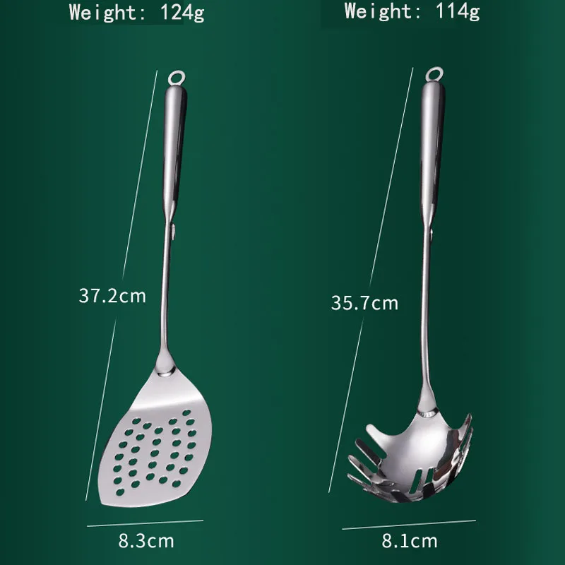 Durable Stainless Steel Hollow Frying Spatula And Pasta Fork Set With Handle Heat Resistant Design Kitchen Cooking Tools
Durable Stainless Steel Hollow Frying Spatula And Pasta Fork Set With Handle Heat Resistant Design Kitchen Cooking Tools