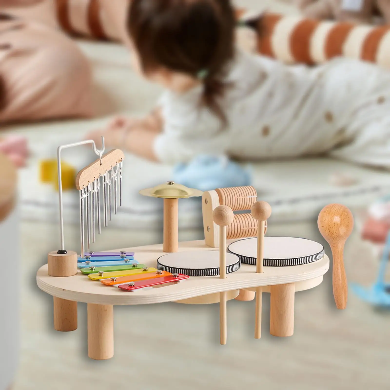 Музыкальная развивающая игрушка-столик 5 в 1: сенсорные и моторные игры, детский барабанный набор для подарков на день рождения, игрушка для дошкольников и вечеринок
Музыкальная развивающая игрушка-столик 5 в 1: сенсорные и моторные игры, детский барабанный набор для подарков на день рождения, игрушка для дошкольников и вечеринок