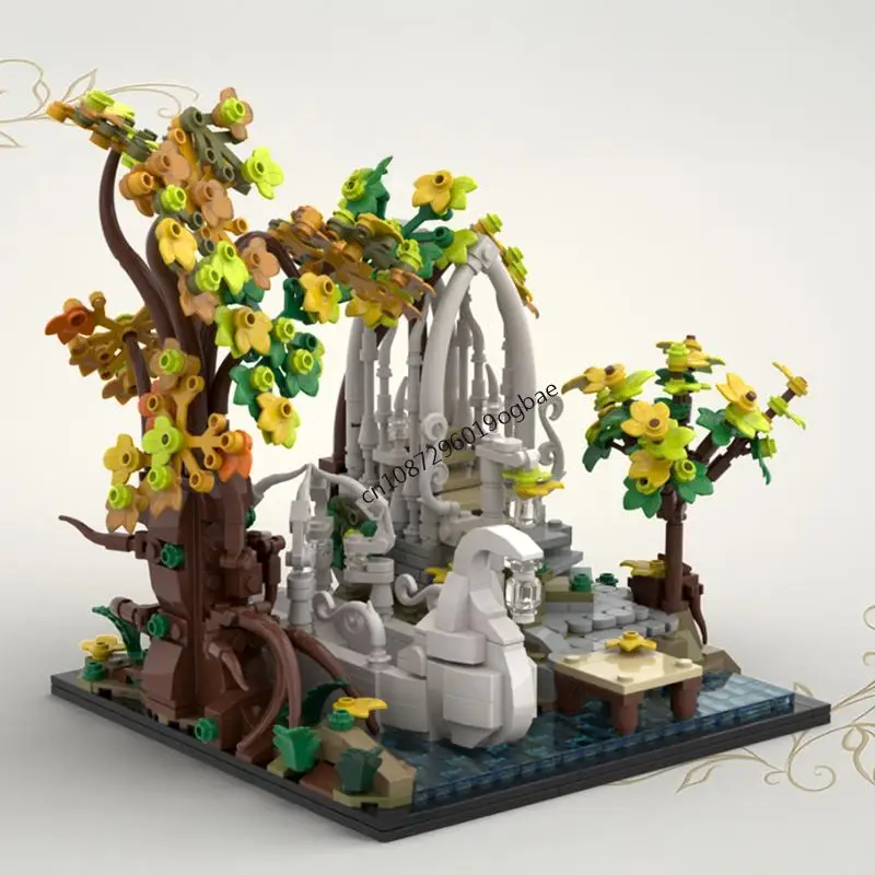 New 1113Pcs Famous The Rings Movie Series Moc Lothlorien Farewell Model Building Blocks Diy Creative Ideas Kid Toy Birthday Gift
New 1113Pcs Famous The Rings Movie Series Moc Lothlorien Farewell Model Building Blocks Diy Creative Ideas Kid Toy Birthday Gift