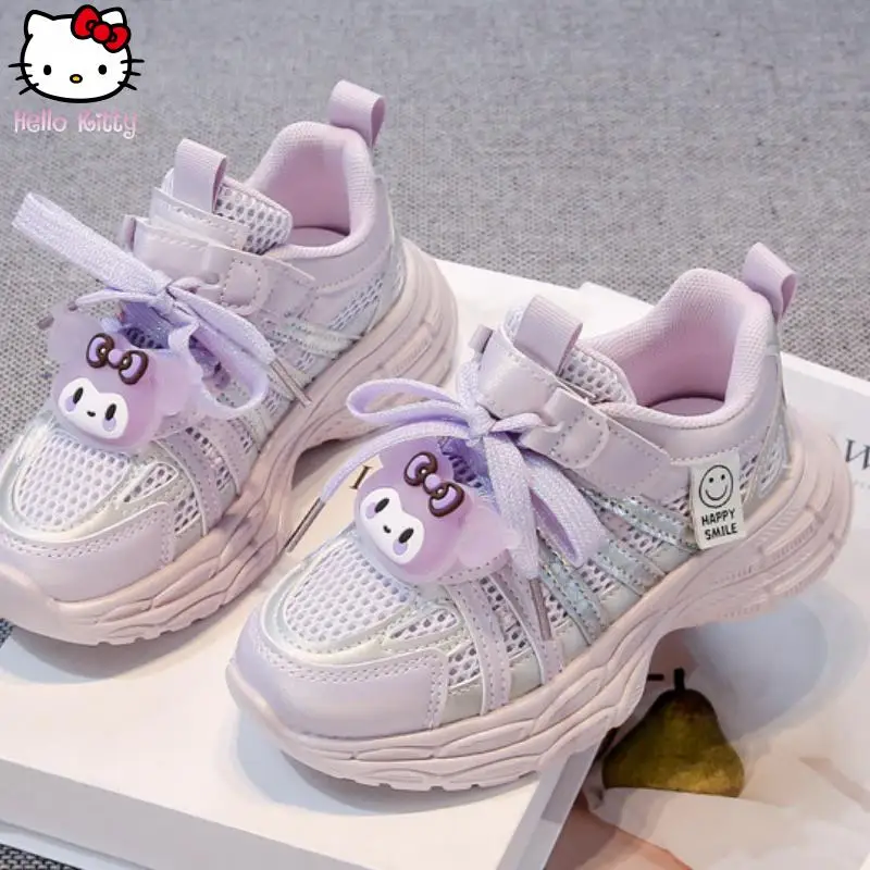 Kuromi Kawaii Girls Sports Mesh Shoes Cartoon Spring and Autumn New Anime Breathable Dad Shoes Sanrio Soft Sole Running Shoes
Kuromi Kawaii Girls Sports Mesh Shoes Cartoon Spring and Autumn New Anime Breathable Dad Shoes Sanrio Soft Sole Running Shoes