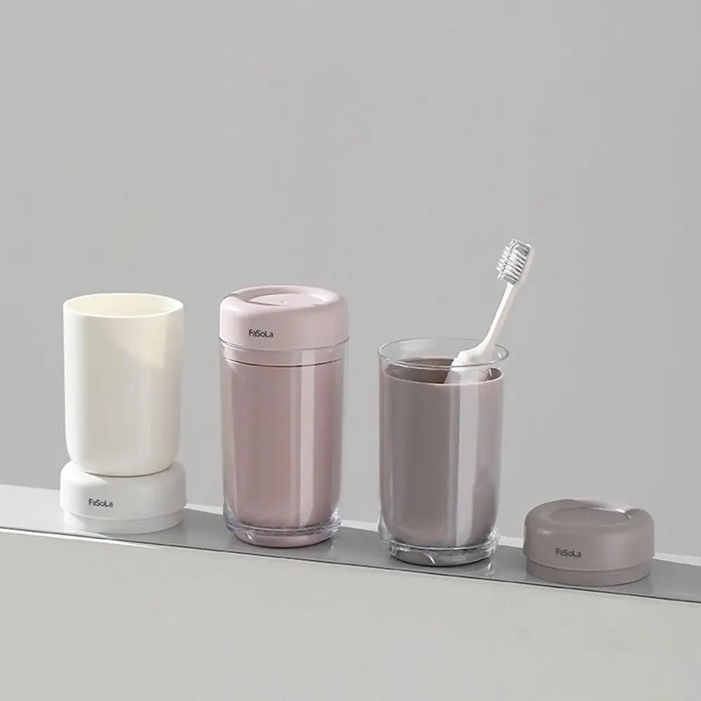 Simple Plastic Mouthwash Cup Comfortable Drainable Travel Water Cup Lightweight Toothbrush Toothpaste Storage Box Business Trips
Simple Plastic Mouthwash Cup Comfortable Drainable Travel Water Cup Lightweight Toothbrush Toothpaste Storage Box Business Trips