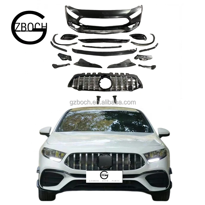 W177 Car Bumpers for Mercedes W177 A-class A180 A200 A220 A35 AMG Facelift A45 AMG Front Bumper
W177 Car Bumpers for Mercedes W177 A-class A180 A200 A220 A35 AMG Facelift A45 AMG Front Bumper
