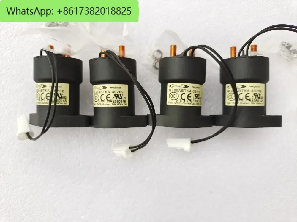 GLVAC National Power Relay GL20AB 12V New Energy Vehicle Precharge Contactor 800VDC 20A
GLVAC National Power Relay GL20AB 12V New Energy Vehicle Precharge Contactor 800VDC 20A