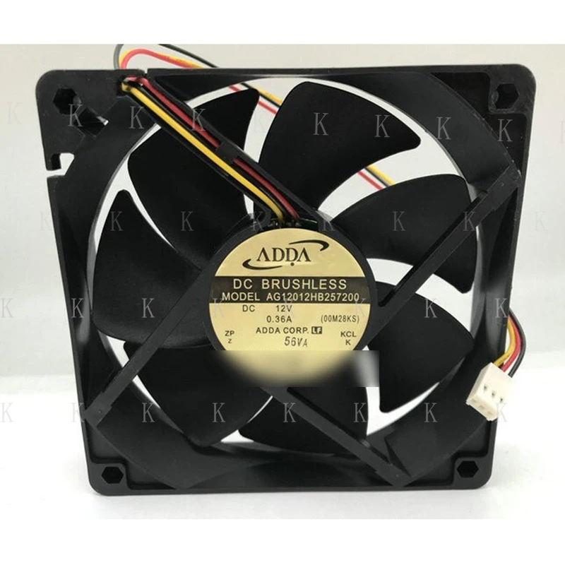 C 1 PCS New for ADDA AG12012HB257200 DC12V 0.36A 3-Wire Cooling Fan # Also
C 1 PCS New for ADDA AG12012HB257200 DC12V 0.36A 3-Wire Cooling Fan # Also