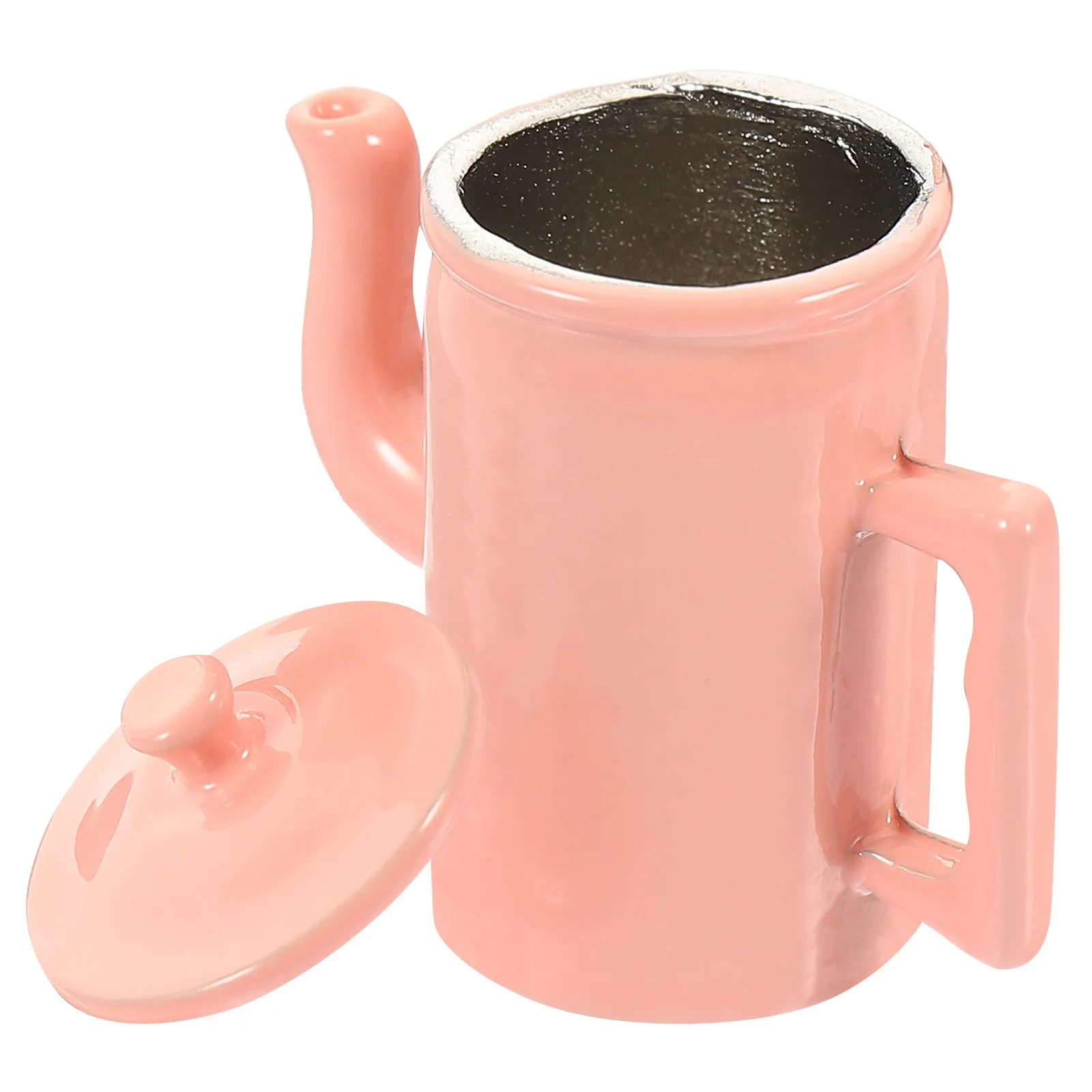 Miniature Water Pot Mini Coffee Pot Metal Craft Smooth Surface Lid Handle Decorative Micro Landscape Mini House Accessory
Miniature Water Pot Mini Coffee Pot Metal Craft Smooth Surface Lid Handle Decorative Micro Landscape Mini House Accessory