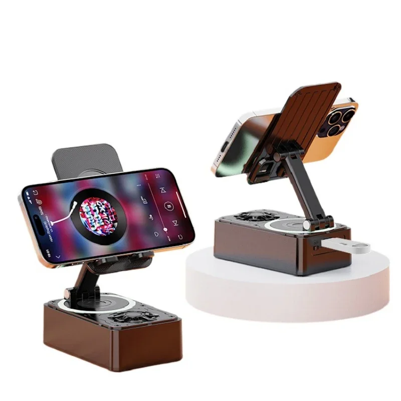 1Bluetooth audio, mobile phone holder, power bank, integrated small speaker, subwoofer rotating bracket.
1Bluetooth audio, mobile phone holder, power bank, integrated small speaker, subwoofer rotating bracket.