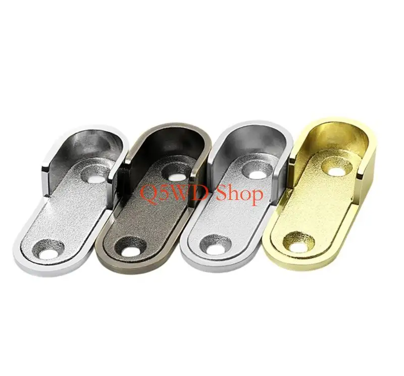 Q5WD 10Pcs Round Tube Wardrobe Rod Socket Brackets Replacement Fitting Round Bracket Zincs Alloys Closet Rod Bracket Enduring
Q5WD 10Pcs Round Tube Wardrobe Rod Socket Brackets Replacement Fitting Round Bracket Zincs Alloys Closet Rod Bracket Enduring
