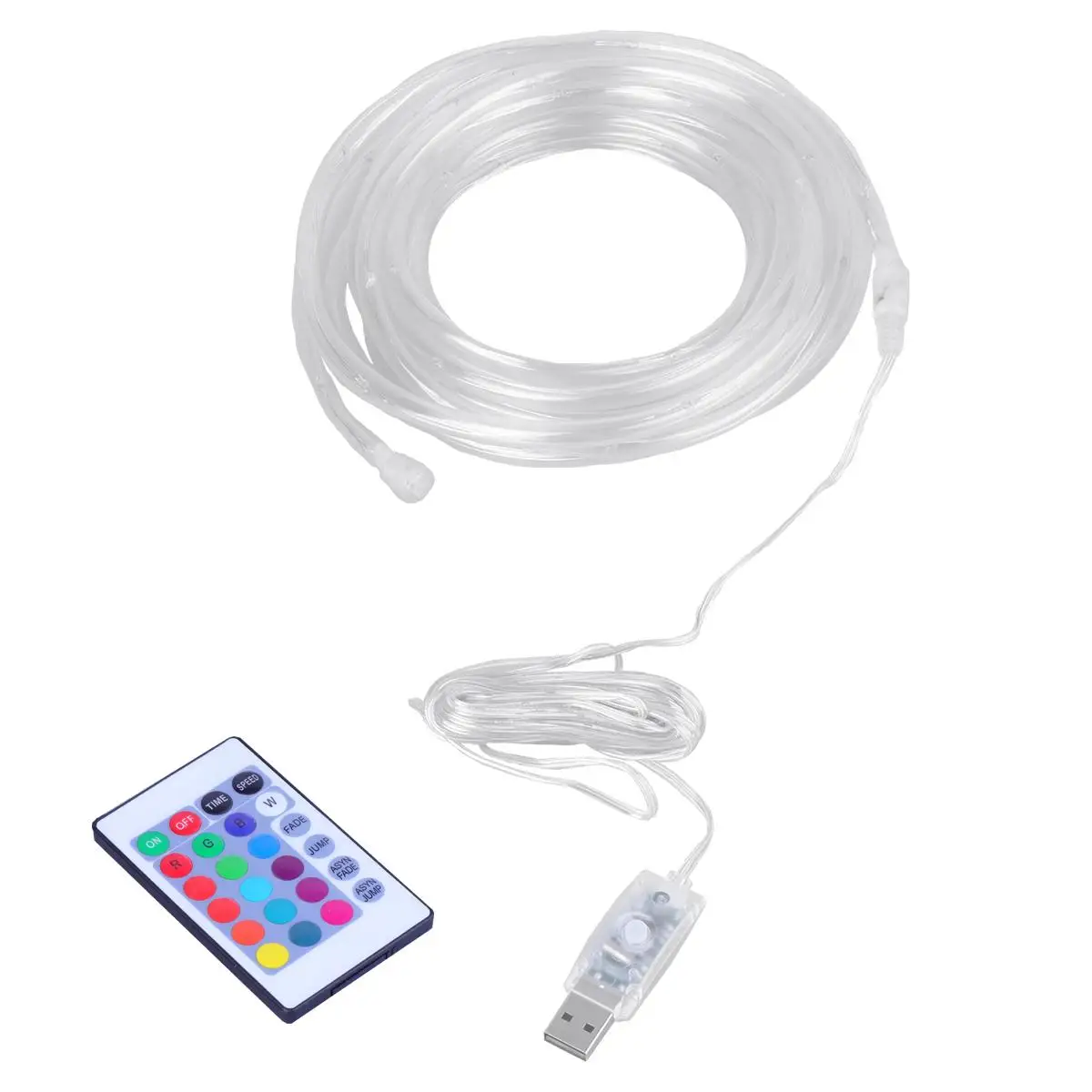 Color Changing LED Tube Lamp 5M USB Remote Control Waterproof Party String Light Christmas Home Wedding Decoration
Color Changing LED Tube Lamp 5M USB Remote Control Waterproof Party String Light Christmas Home Wedding Decoration