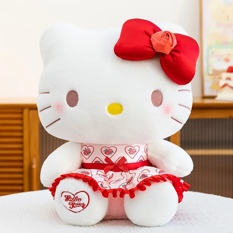 Плюшевая игрушка Hello Kitty 30-60 см с розовым бантом и принтом в виде сердца, большая мягкая кукла-подушка, новый стиль, подарок на день рождения для девочек
Плюшевая игрушка Hello Kitty 30-60 см с розовым бантом и принтом в виде сердца, большая мягкая кукла-подушка, новый стиль, подарок на день рождения для девочек