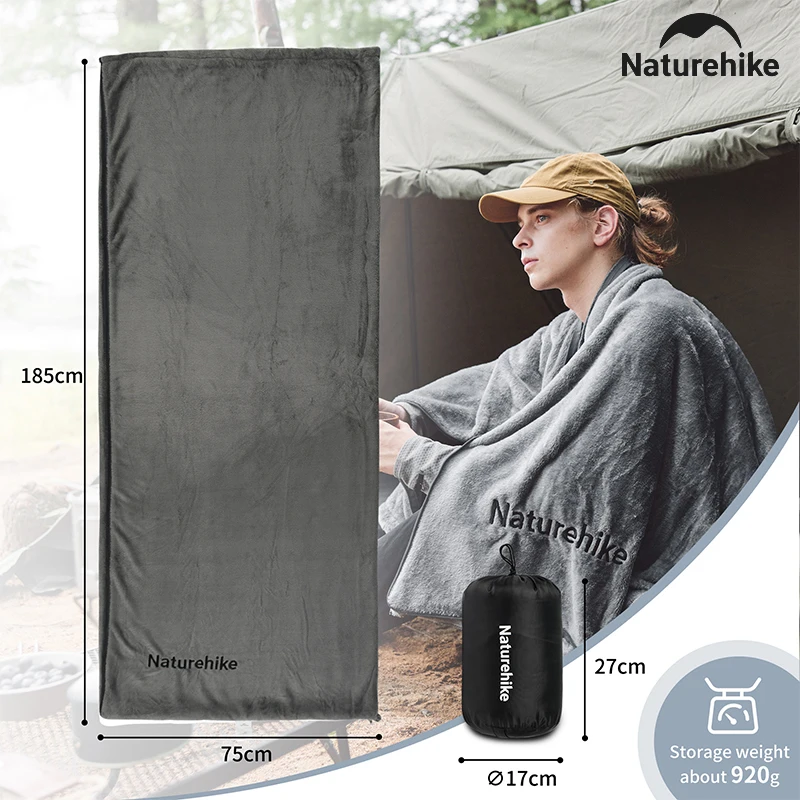 Naturehike Sleeping Bag Liner Coral Fleece Blanket Ultralight Outdoor Camping Winter Warm Travel Hiking Thermal Shawl Portable
Naturehike Sleeping Bag Liner Coral Fleece Blanket Ultralight Outdoor Camping Winter Warm Travel Hiking Thermal Shawl Portable