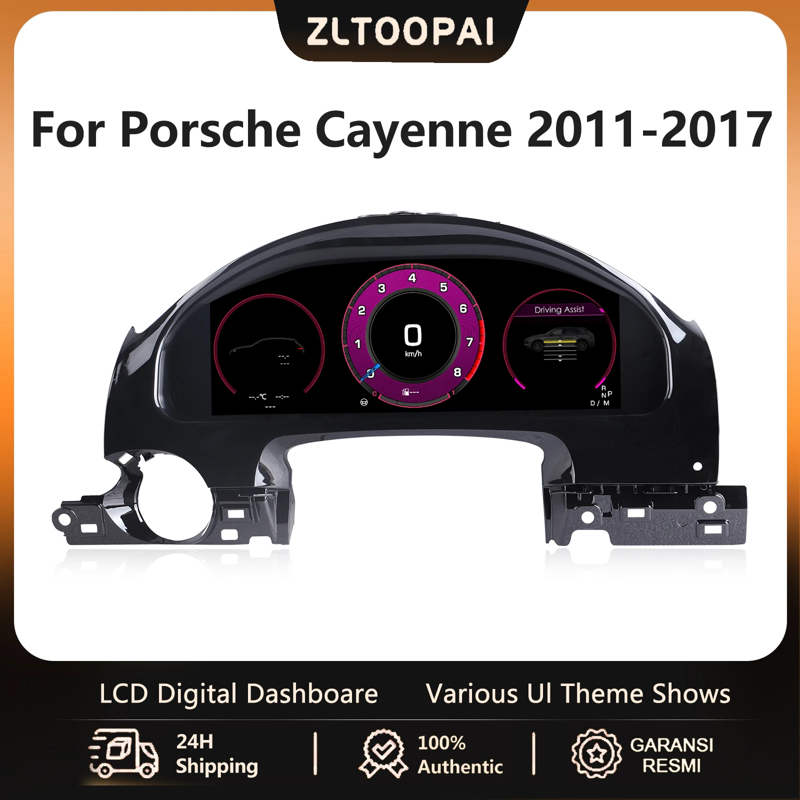 Digital Instrument Cluster For Porsche Cayenne 2011-2017 Speedometer Instrument Cluster Cockpit Instrument Cluster HD Display
Digital Instrument Cluster For Porsche Cayenne 2011-2017 Speedometer Instrument Cluster Cockpit Instrument Cluster HD Display