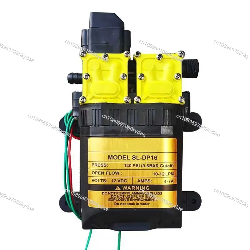 12v Double Head Diaphragm Water Pump Electric Water Sprayer Pump High Pressure Sprayer Car Wash Spraying Water Pump
12v Double Head Diaphragm Water Pump Electric Water Sprayer Pump High Pressure Sprayer Car Wash Spraying Water Pump