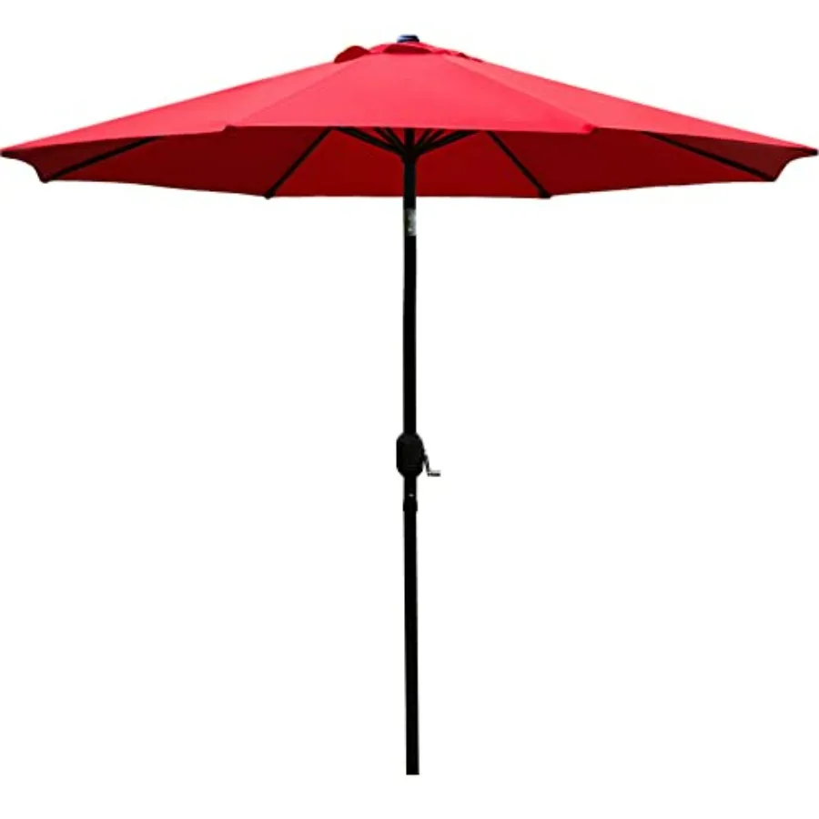 9' Patio Umbrella Outdoor Table Umbrella with 8 Sturdy Ribs
9' Patio Umbrella Outdoor Table Umbrella with 8 Sturdy Ribs