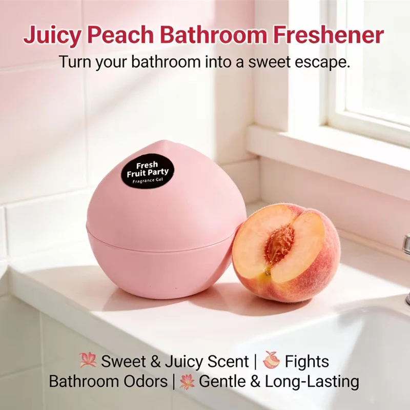 Peach fruit flavored car aromatherapy cream solid car ornament
Peach fruit flavored car aromatherapy cream solid car ornament