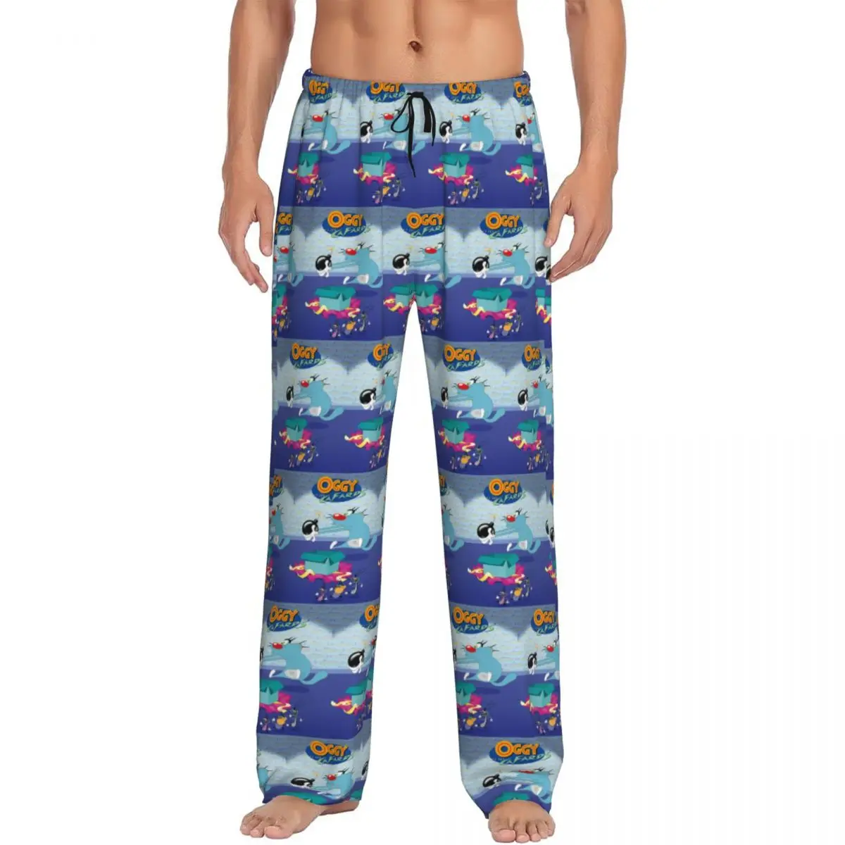 Custom Animation Anime Film Oggy And The Cockroaches Pajama Pants Men Sleepwear Sleep Lounge Bottoms with Pockets
Custom Animation Anime Film Oggy And The Cockroaches Pajama Pants Men Sleepwear Sleep Lounge Bottoms with Pockets