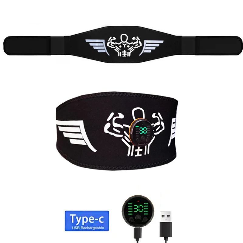 Abdominal Toning Belt Abs Trainer Muscle Toner Waist Massager Abdominal Muscle Training Belly Home Fitness Equipment
Abdominal Toning Belt Abs Trainer Muscle Toner Waist Massager Abdominal Muscle Training Belly Home Fitness Equipment