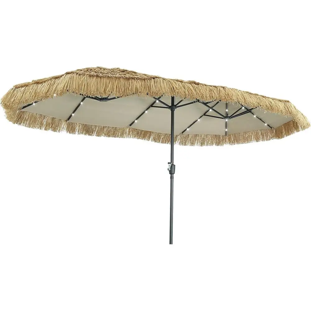 Outdoor Patio Table Umbrella with Optional Light or Base, Crank and Garden Lawn Deck Backyard Pool Umbrella
Outdoor Patio Table Umbrella with Optional Light or Base, Crank and Garden Lawn Deck Backyard Pool Umbrella